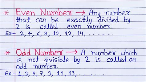 is 23 an even number|Even Numbers Definition .